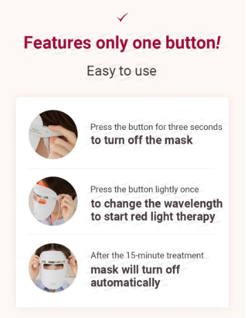 ECLAIR - LED Therapy Mask [1 set]